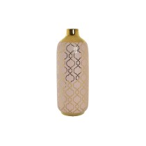 Vase DKD Home Decor Porzellan Rosa Gold Orientalisch Verchromt (15 x 15 x 41,5 cm)