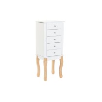 Schmuckständer DKD Home Decor Spiegel MDF Romantisch (37 x 27 x 90 cm)