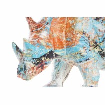 Deko-Figur DKD Home Decor 34 x 12,5 x 16,5 cm Bunt Nashorn Moderne