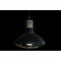 Suspension DKD Home Decor 52 x 52 x 57 cm Noir Marron Fer Bois de manguier 50 W