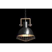 Suspension DKD Home Decor 31 x 31 x 48 cm Doré Marron Fer Bois de manguier 50 W