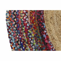 Teppich DKD Home Decor Polyester Baumwolle Bunt Jute (160 x 160 x 0,7 cm)