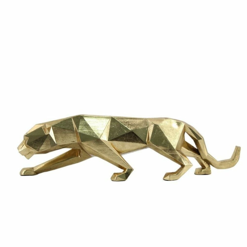 Decorative Figure DKD Home Decor Golden Leopard 35,5 x 8 x 10 cm