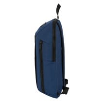 Sac à dos enfant BlackFit8 Urban Mini Noir Blue marine (22 x 39 x 10 cm)