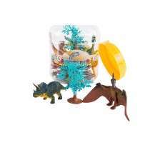 Animal figures DKD Home Decor PVC Aluminium (2 Units)