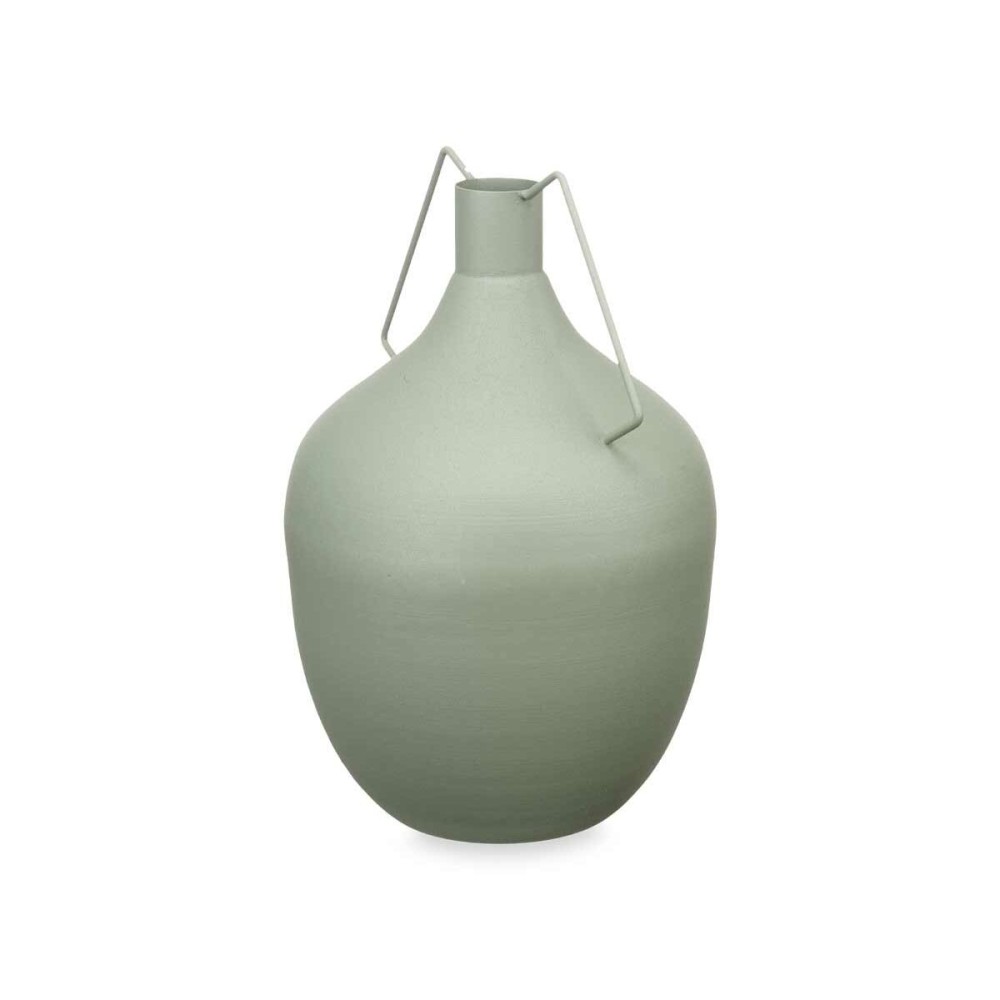 Vase Karaffe grün Stahl 24 x 40 x 24 cm (4 Stück)