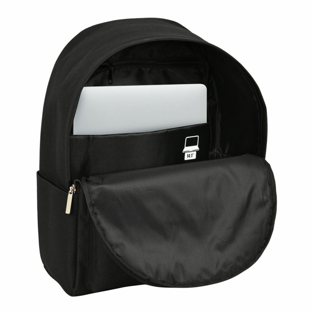 Laptop Backpack Safta  safta  Black 31 x 40 x 16 cm