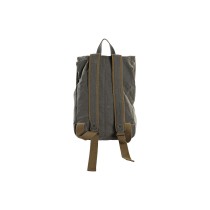 Sac à dos Casual DKD Home Decor Canvas Bicyclette Gris Marron (33 x 12 x 47 cm)