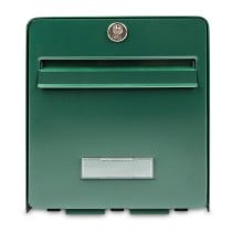 Letterbox Burg-Wachter Galvanised Steel Wall Green