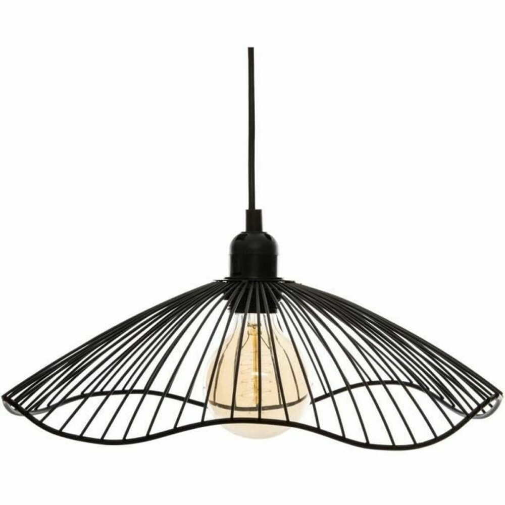 Deckenlampe Atmosphera Cháteau 40W Schwarz Metall (Ø 34 x 15,5 cm)