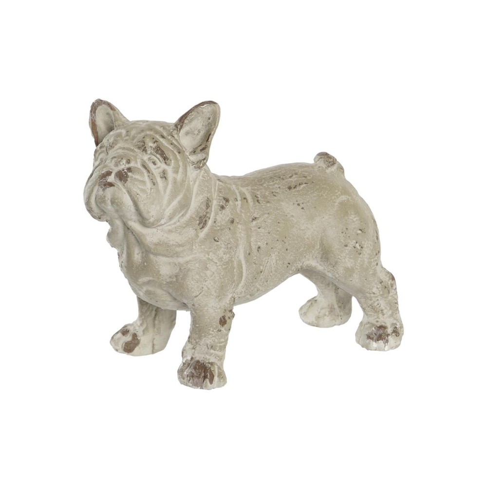 Decorative Figure DKD Home Decor Aged finish Grey Resin Dog (19 x 39 x 28,5 cm)