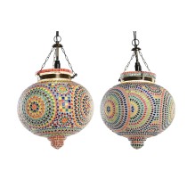 Ceiling Light DKD Home Decor Crystal Multicolour 25 W 29 x 29 x 29 cm (2 Units)