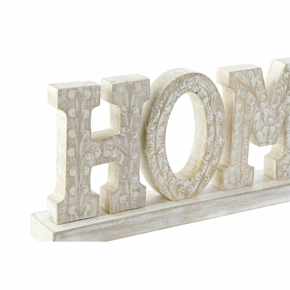 Figurine Décorative DKD Home Decor Blanc Décapé 40,5 x 5 x 15 cm (2 Unités)