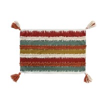 Housse de coussin DKD Home Decor 60 x 1 x 40 cm Rayures Multicouleur