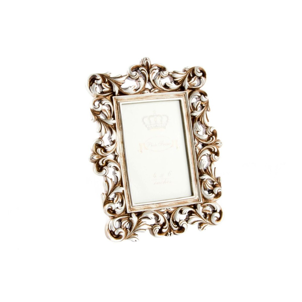 Photo frame DKD Home Decor 18 x 2 x 25 cm Golden Resin Shabby Chic