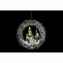 Guirlande de Noël DKD Home Decor Lumière LED Maisons 46 x 7,5 x 46 cm