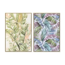 Bild DKD Home Decor 84 x 4,5 x 123 cm Palmen Tropical (2 Stück)