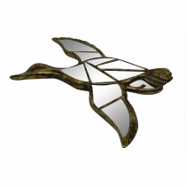 Wanddekoration DKD Home Decor 38 x 3 x 37 cm Gold Ente