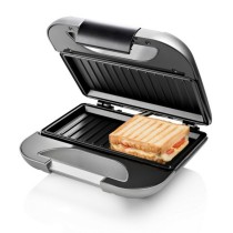 Sandwichtoaster Princess Schwarz Grau 750 W