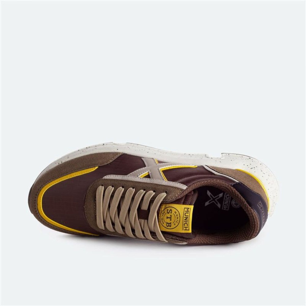 Herren Sneaker Munich Versus Braun