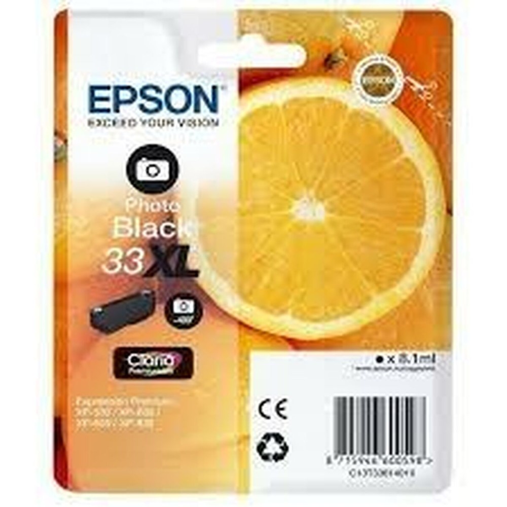 Original Tintenpatrone Epson C13T33614010 Schwarz