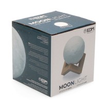 Lampe de bureau EDM 36404 Blanc 3,7 V Ø 8 cm Lune