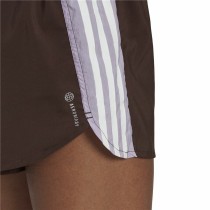 Sports Shorts for Women Adidas Hyperglam Brown