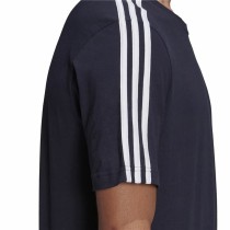 T-shirt à manches courtes homme Essentials 3 bandas Adidas Legend Ink Bleu Bleu foncé