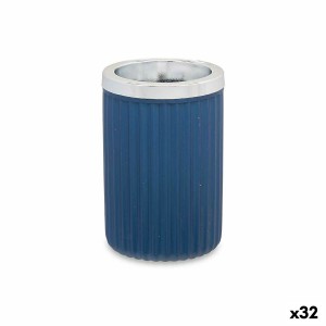 Verre Berilo 3436-5 Bleu Plastique 7,5 x 11,5 x 7,5 cm Support pour brosses à dents (32 Unités)