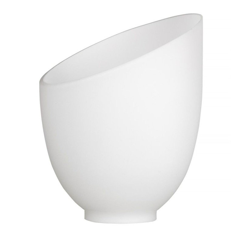 Lamp Shade Activejet Nikita White Glass 26 x 12 x 12,5 cm