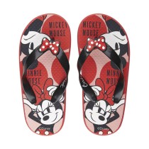 Flip Flops for Children Minnie Mouse Red