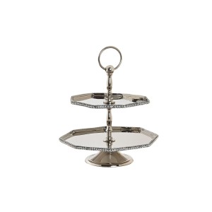 Centerpiece DKD Home Decor Silver 23 x 23 x 22 cm