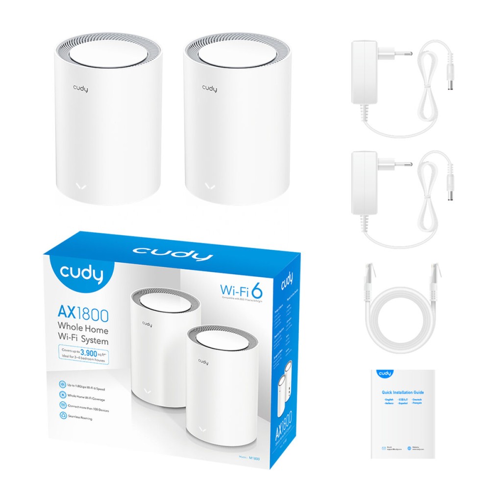 Répéteur Wifi Cudy AX1800