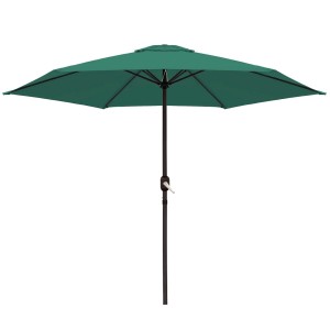 Parasol Monty Aluminium Vert 270 cm