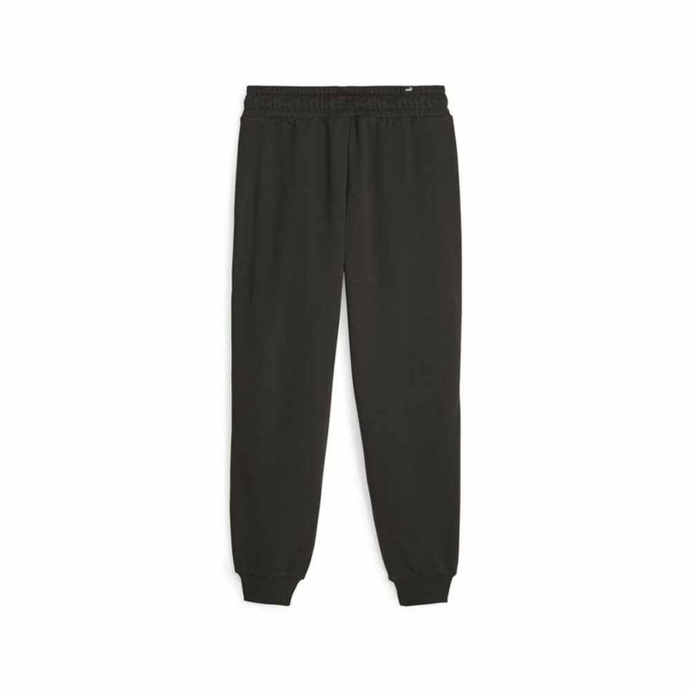 Long Sports Trousers Puma Ess+ Minimal Gold Black Lady