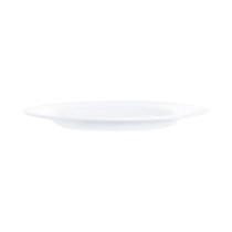 Plate set Arcoroc Intensity White 6 Units Glass 20,5 cm