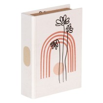 Dekorative Box Blomster Canvas-Stoff 24 x 18 x 6 cm DMF (2 Stücke)