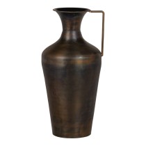 Vase 24 x 24 x 50 cm Gold Metall