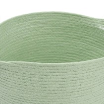 Lot de paniers Corde Vert clair 26 x 26 x 33 cm (3 Pièces)