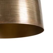 Ceiling Light 22 x 22 x 42 cm Golden Iron 60 W