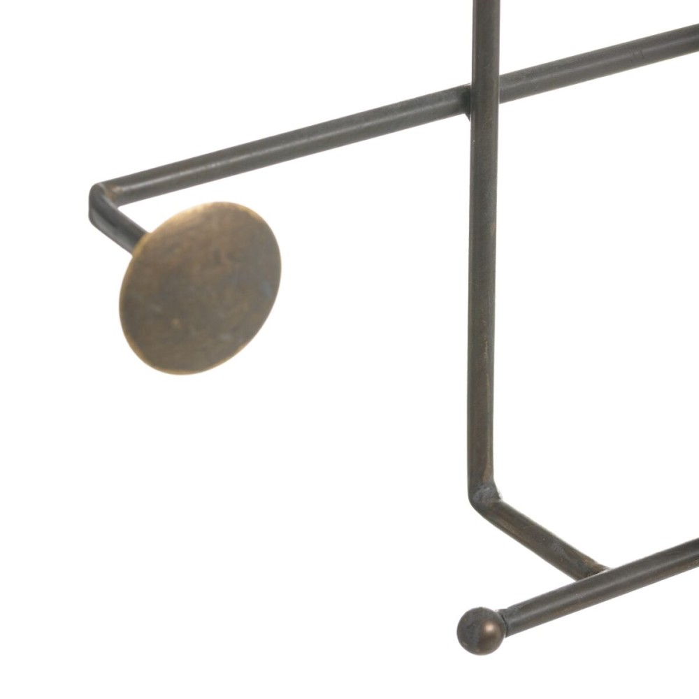 Wall mounted coat hanger 84,5 x 8 x 58,5 cm Metal