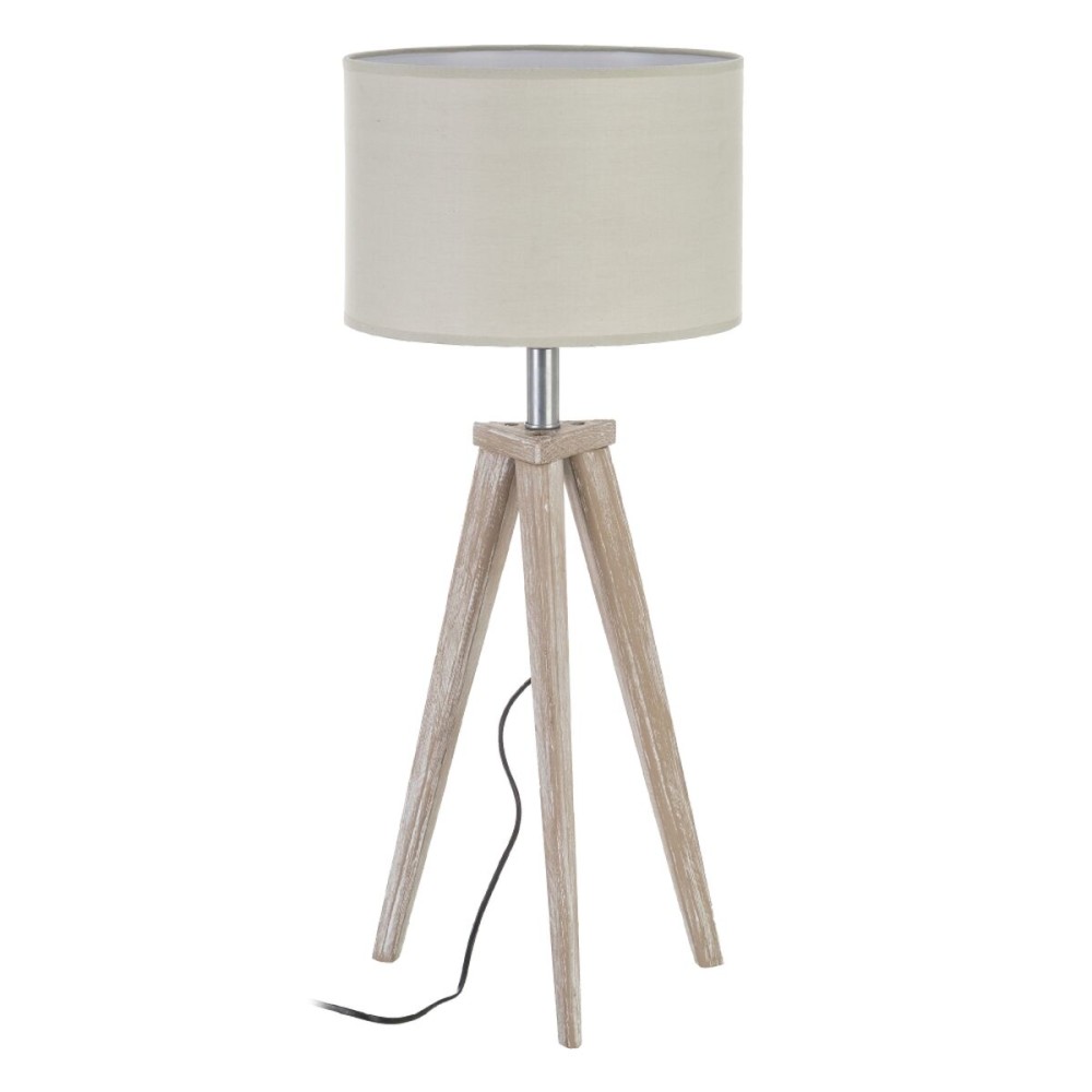 Desk lamp White Wood 60 W 240V 220 V 240 V 30 x 30 x 71 cm