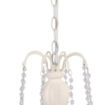 Deckenlampe 65 x 65 x 107 cm Beige Metall Ø 15 cm Klassich