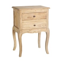 Nightstand 50 x 40 x 70 cm Natural Mindi wood