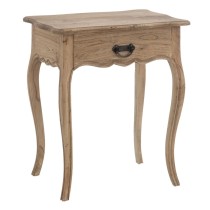 Table de Nuit 58 x 43 x 70 cm Naturel bois mindi