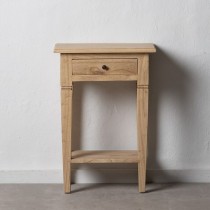 Nightstand Natural Mindi wood 50 x 32 x 72 cm