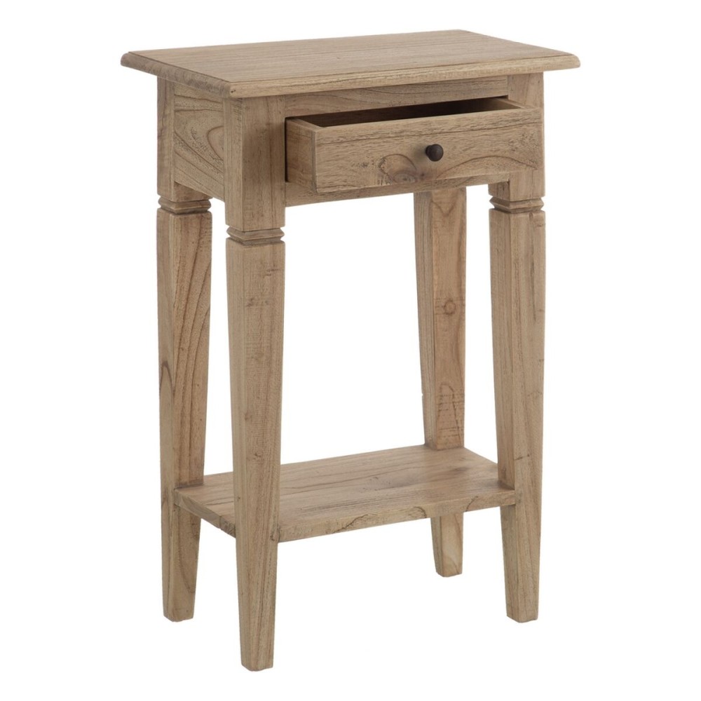 Nightstand Natural Mindi wood 50 x 32 x 72 cm