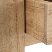 Table de Nuit Naturel bois mindi 50 x 32 x 72 cm