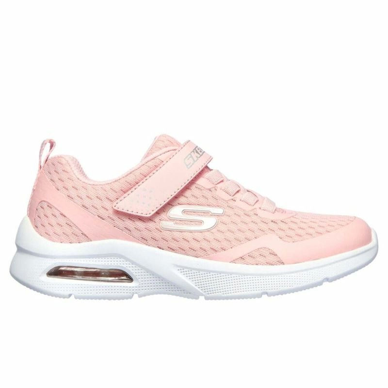 Chaussures de Sport pour Enfants Skechers Microspec Max Rose clair