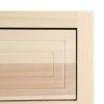 Schubladenschrank MARIE 42 x 40,2 x 100 cm natürlich Holz DMF